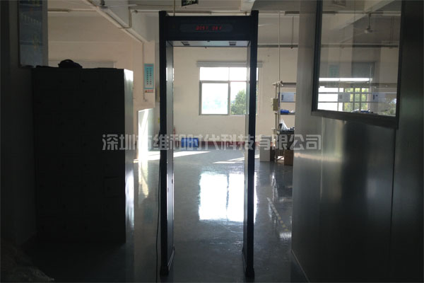 藍(lán)牙耳機(jī)廠采用維和時(shí)代6區(qū)位安檢門解決防盜問題[圖]